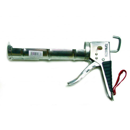 Pistol pentru tub silicon 9"/225mm cu maner cauciucat TS, Top Strong 491304