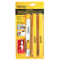 Creioane tamplar + ascutitoare set 7pcs TMP, Top Master Pro 549938