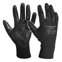 Manusi poliuretan- negru, marime 10, Top Strong 555105