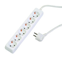 Prelungitor 6 prize 1.5mx1.5mm fara intrerupator, Makalon 700764