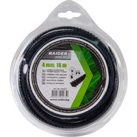 Fir zimtat pentru motocoasa Ø4.0mm х 15m negru, Raider Garden Tools 110323