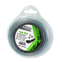 Fir impletit pt motocoasa Ø4.0mm х 32m negru, Raider Garden Tools 110250