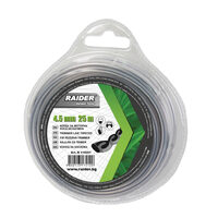 Fir impletit pt motocoasa Ø4.5mm х 25m negru, Raider Garden Tools 110251