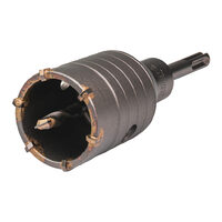 Carota gaurire beton cu tija si burghiu 50mm SDS-plus, Raider Power Tools 154819