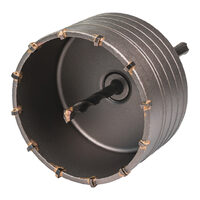 Carota gaurire beton cu tija si burghiu 100mm SDS-plus, Raider Power Tools 154821