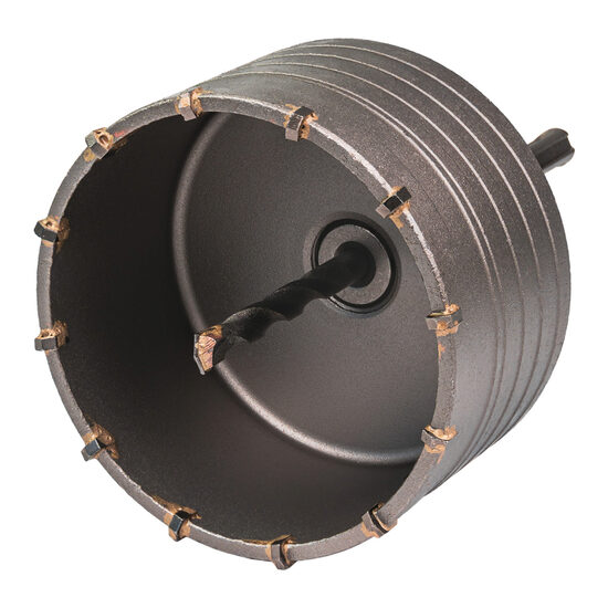 Carota gaurire beton cu tija si burghiu 100mm SDS-plus, Raider Power Tools 154821