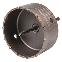Carota gaurire beton cu tija si burghiu 120mm SDS-plus, Raider Power Tools 154823