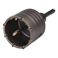 Carota gaurire beton cu tija si burghiu 68mm SDS-plus, Raider Power Tools 154824
