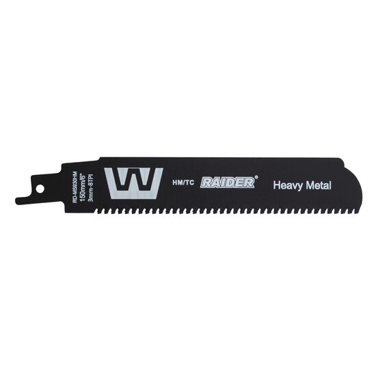 Lama fierastrau sabie metal 150mm 3mm 8TPI RD-MS930HM, Raider Power Tools 155506