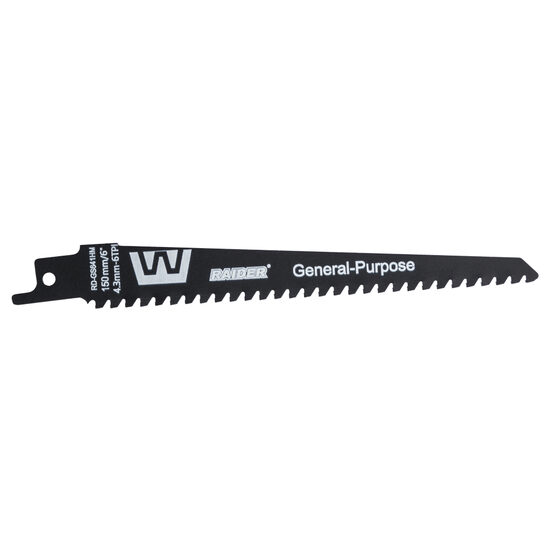 Lama fierastrau sabie universala 150mm 4,3mm6TPI RD-GS641HM, Raider Power Tools 155509