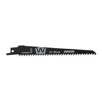Set 2 lame fierastrau sabie lemn 150x1.25mm RD-WS644D, Raider Power Tools 155420