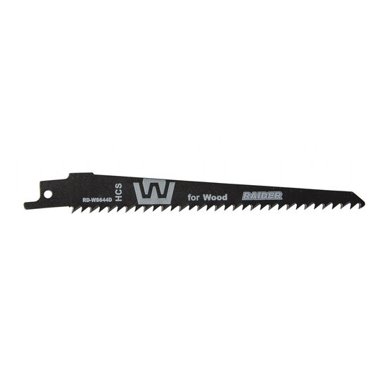 Set 2 lame fierastrau sabie lemn 150x1.25mm RD-WS644D, Raider Power Tools 155420