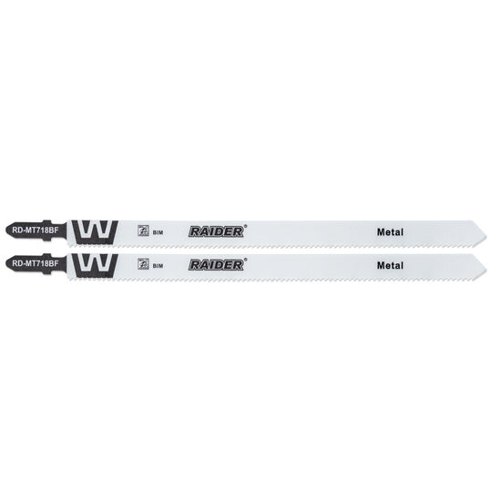 Set 2 lame fierastrau pend. BIM metal 180mm 14TPI RD-MT718BF, Raider Power Tools 155530