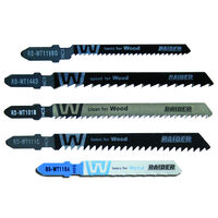 Set lame fierastrau pendular lemn si metal T" 5buc, Raider Power Tools 155413