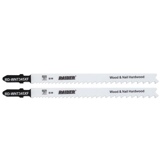 Set 2 lame fierastrau pend.BIM W&N 130mm 5-11TPI RD-WNT345XF, Raider Power Tools 155527