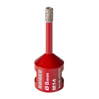 Freza diamantata pentru frezare uscata M14 x 8 mm, Raider Power Tools 157839