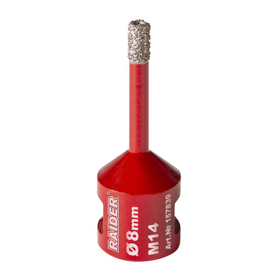 Freza diamantata pentru frezare uscata M14 x 8 mm, Raider Power Tools 157839