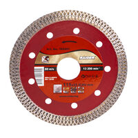 Disc diamantat TURBO super-subtire 115x22.2 mm RD-DD21, Raider Power Tools 162201