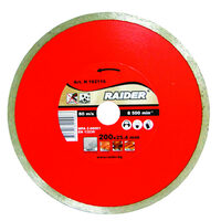 Disc diamantat continuu WET 200x25.4(22,2)mm RD-DD16, Raider Power Tools 162116