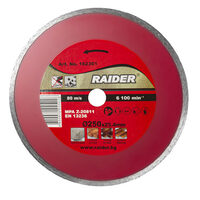 Disc diamantat continuu WET 250x25.4mm, Raider Power Tools 162301