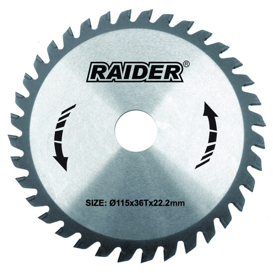 Disc circular pentru lemn 180х24Тх20.0mm RD-SB01, Raider Power Tools 163102