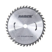 Disc circular pentru lemn 230х40Тх22.2mm RD-SB02, Raider Power Tools 163103