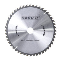 Disc circular pentru lemn 250x48Tx30mm, Raider Power Tools 163116