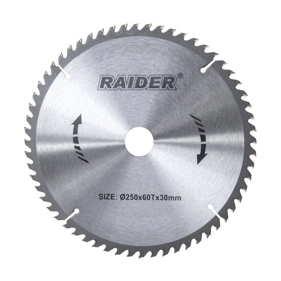 Disc circular pentru lemn 250x60Tx30mm, Raider Power Tools 163117