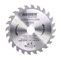 Disc circular pentru lemn 190х24Тх30mm, Raider Power Tools 163145