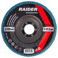 Disc lamelar zirconiu 125mm  G-150, Raider Power Tools 164140
