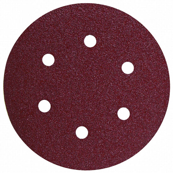 Set 10 discuri abrazive ø150mm K60 pentru slefuitor orbital, Raider Power Tools 180713