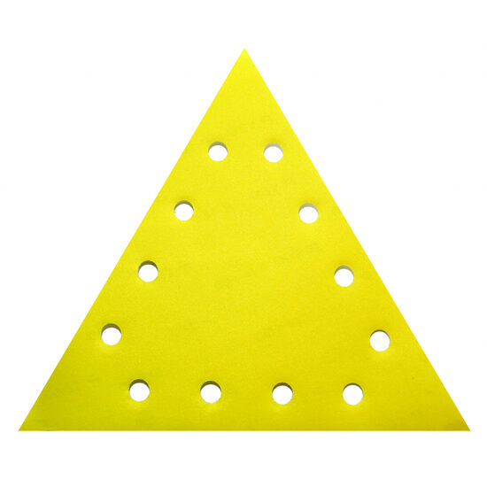 Set 5 bucati smirghel VELCRO triunghiular 285mm grit 180, Raider Power Tools 180730