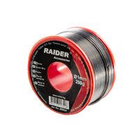 Fludor ø1mm 200g 60%Sn 40%Pb, Raider Power Tools 209924