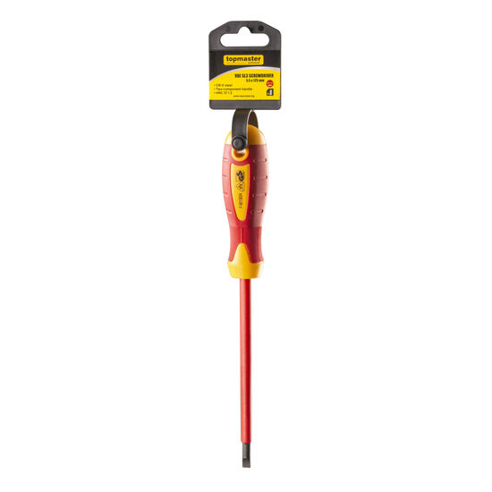 Surubelnita dreapta izolata 1000V 5.5x100mm CR-V TMP, Top Master Pro 220132