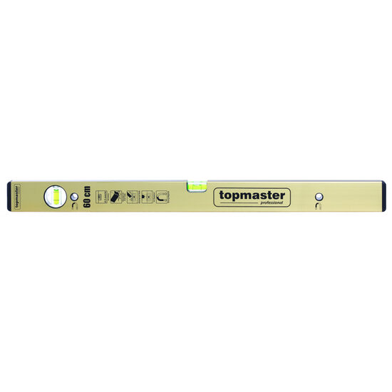 Nivela aluminiu magnetica 2 bule 800mm TMP STARK, Top Master Pro 270309