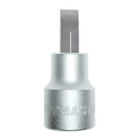 Tubulara cu bit-drept 3/8" RE6x48mm Cr-V TM (32/384), Top Master Pro 330283