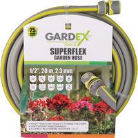 Furtun de gradina SUPERFLEX 1/2", 20m, 2.3mm GX, Gardex 404900