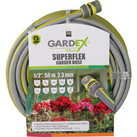 Furtun de gradina SUPERFLEX 1/2", 50m, 2.3mm GX, Gardex 404902