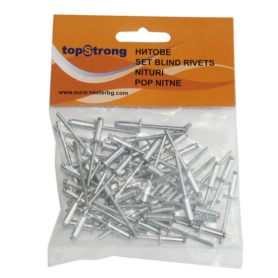 Set 50buc pop-nituri 3x10mm TS, Top Strong 511133