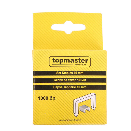 Capse tapiterie 10mm / set 1000pcs TMP, Top Master Pro 511321