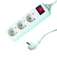 Prelungitor 3 prize 5.0mx1.5mm cu intrerupator, Makalon 700754