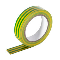 Banda izolatoare PVC galbena verde 18mmx20m MK, Makalon 721107