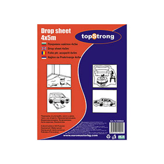 Folie ptr. acoperit 4x 5.0mx0,07mm TS, Top Strong 939944
