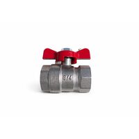 Robinet alama trecere cu fluture 3/4 PN25 FI-FI