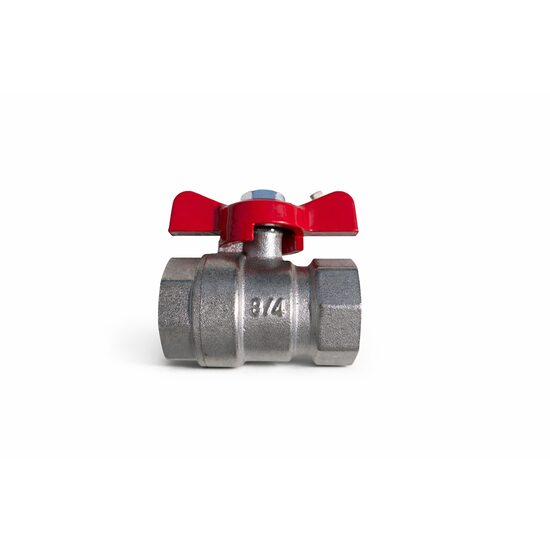 Robinet alama trecere cu fluture 3/4 PN25 FI-FI