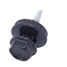 Surub autoforant cap hexagonal si saiba filet pentru metal 4.8x25 RAL 7024 250buc/cut