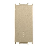 Capac intrerupator simplu cu LED 1M dore Panasonic P-TO1L.DR.C1M