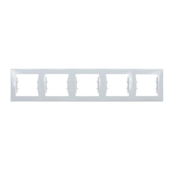 Rama 5P alb Sedna Schneider SDN5800921