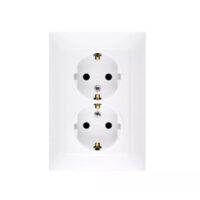 KS Basic Priza Dubla CP Alb