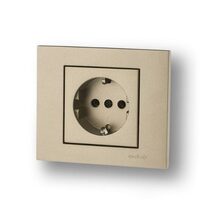 Priza schuko Grano ST Titan Ovivo 400-120300-217